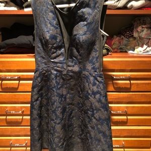 Yigal Azrouel Brocade A-line dress